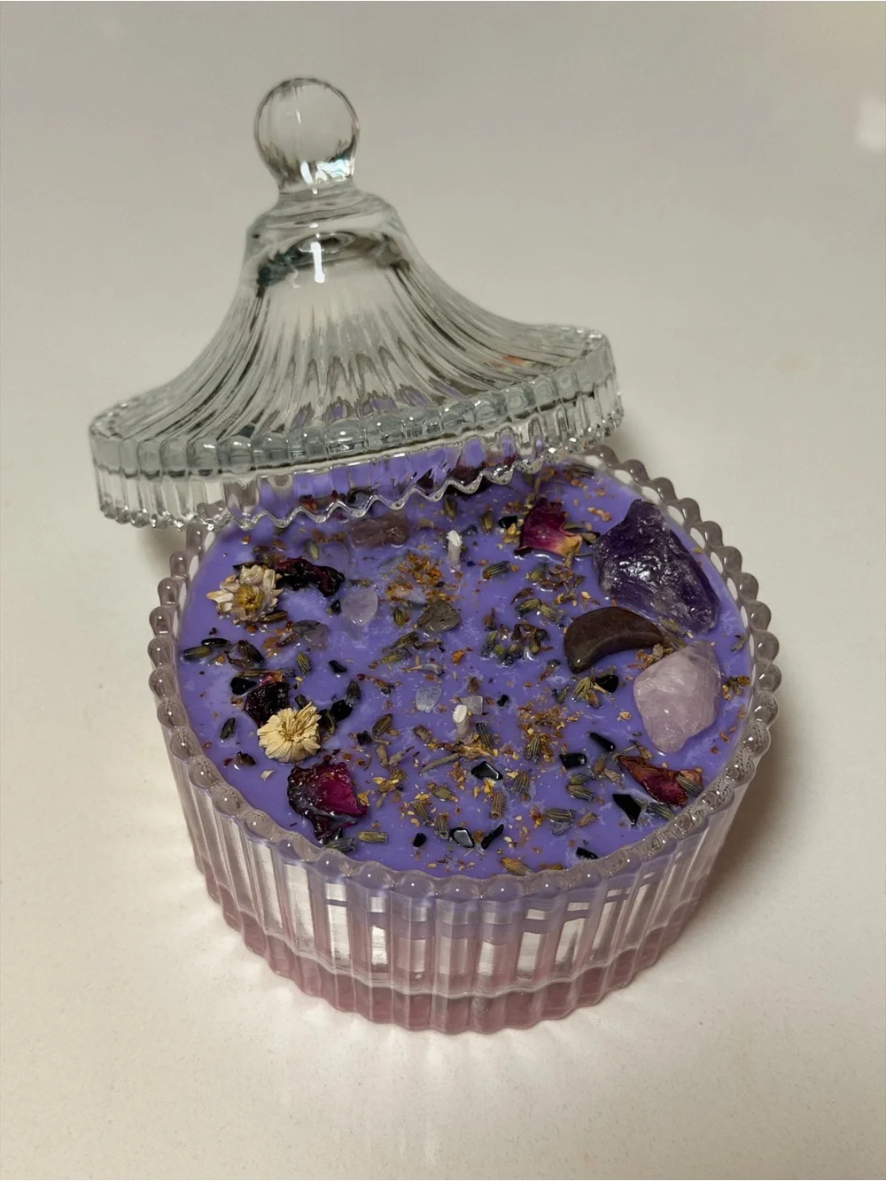 Hand Crafted scent purple